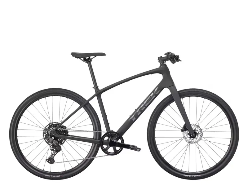 Trek FX Sport SL 4 2027 Carbon Hybrid Bike - Deep Smoke