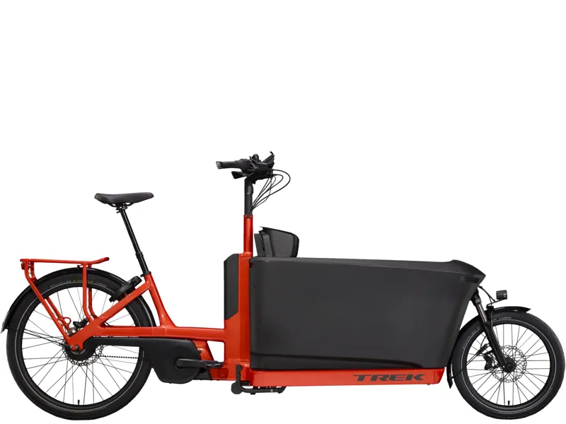 Trek Fetch+ 4 750wh 2026 Electric Cargo Bike - Lava Red