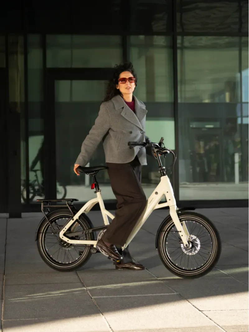 Tenways CGO Compact 500wh 2026 Electric Hybrid Bike - Sandstone Biege-9