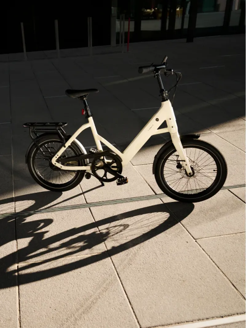 Tenways CGO Compact 500wh 2026 Electric Hybrid Bike - Sandstone Biege-5