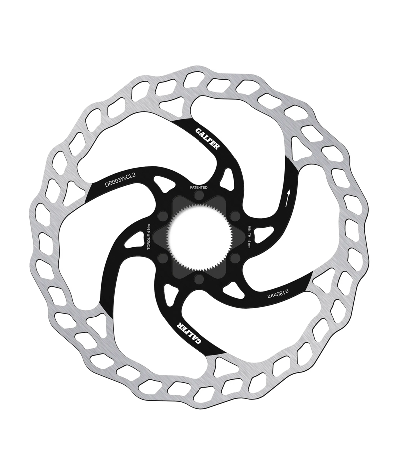Galfer Wave Disc Rotor - Centerlock -180 x 2.00mm