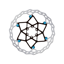 Galfer Wave Floating Disc Rotor - 6 Bolt - 203 X 2.0mm - Blue Pins