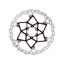 Galfer Wave Floating Disc Rotor - 6 Bolt - 203 X 2.0mm - Purple Pins