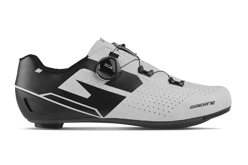 Gaerne Carbon Fulgor Road Cycling Shoes - Black/White