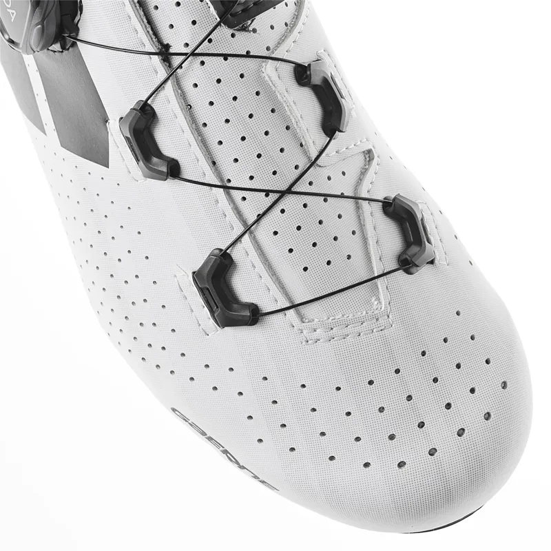Gaerne Carbon Fulgor Road Cycling Shoes - Black/White-4