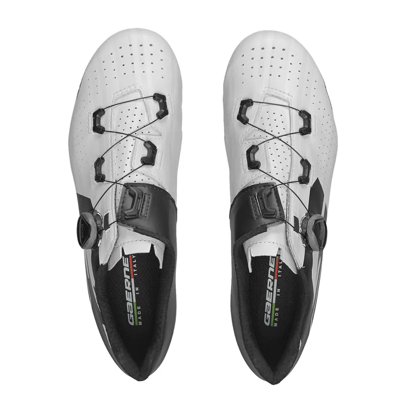 Gaerne Carbon Fulgor Road Cycling Shoes - Black/White-6