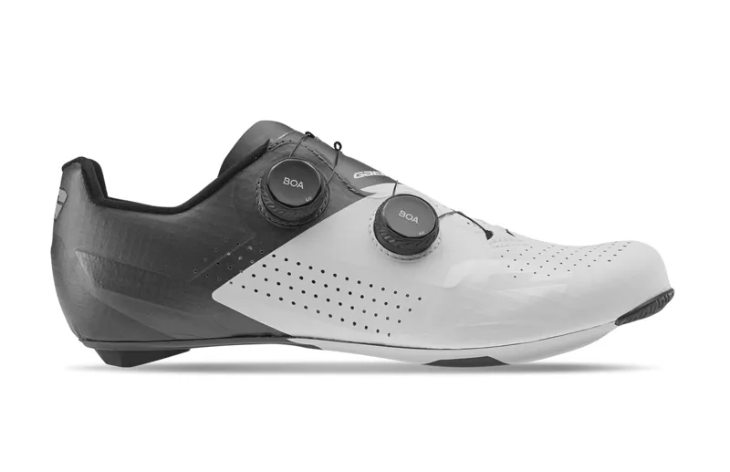 Gaerne Jet Road Cycling Shoes - Anthracite/White