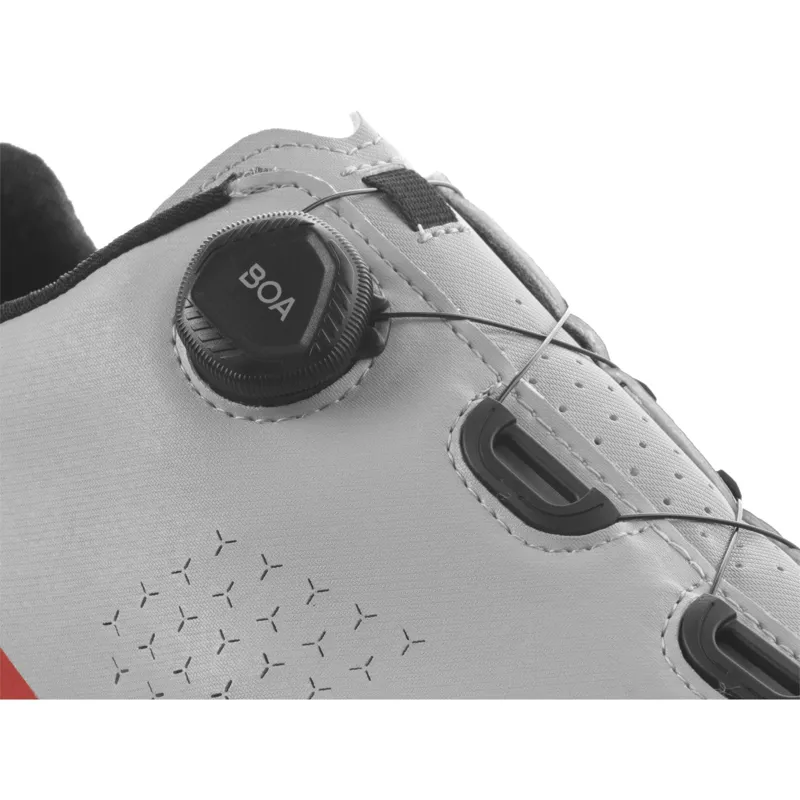 Gaerne Sprint Plus Road Cycling Shoes - Grey/Red-5
