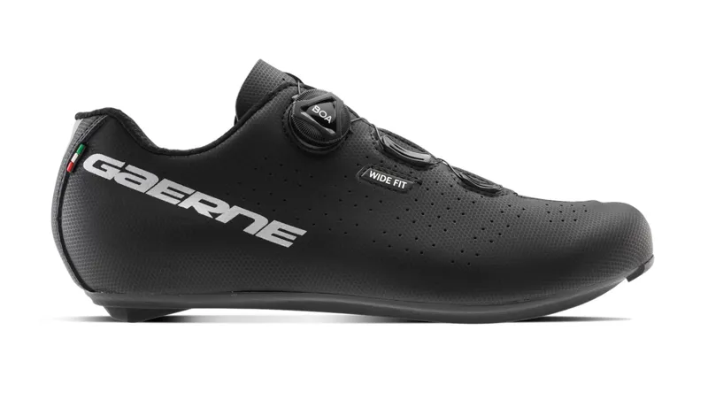 Gaerne Sprint Wide Road Cycling Shoes - Matt Black