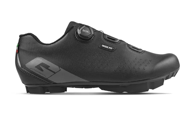 Gaerne Trail Plus Wide MTB Cycling Shoes - Black