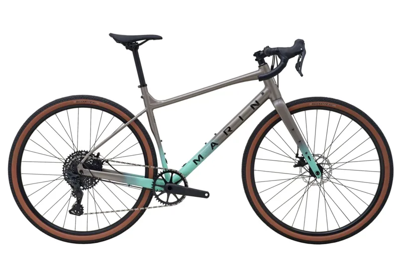 Marin Gestalt X10 2025 Gravel Road Bike - Grey/Green
