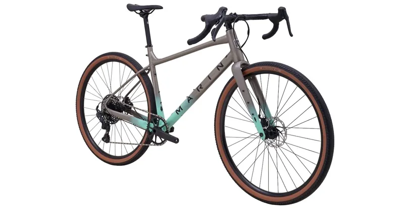 Marin Gestalt X10 2025 Gravel Road Bike - Grey/Green-1