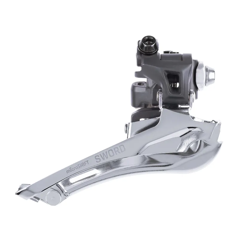 Microshift Sword FD-G7020F 2x10 Speed Braze-on Front Derailleur - Black
