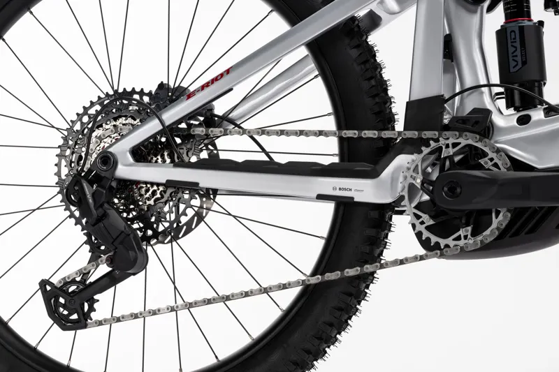 Ghost E-Riot CF Advanced 27.5/29er 2026 Electric MTB - Misty Grey/Red-2