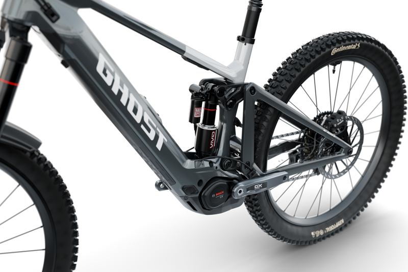 Ghost E-Riot CF Full Party 2026 Electric MTB - Mist Blue/Pure Elegance-4