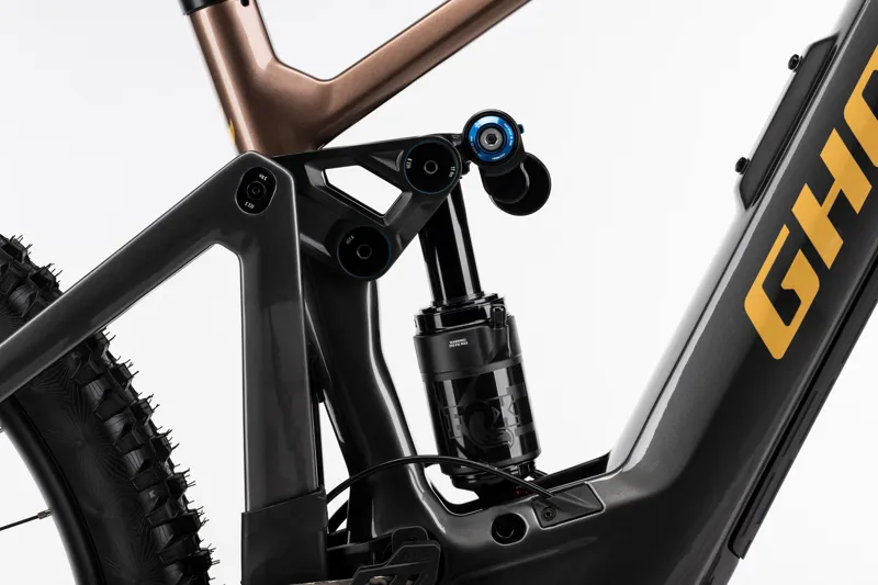 Ghost E-Riot CF Pro 2026 Electric MTB - Heavy Metal/Deep Coffee-6