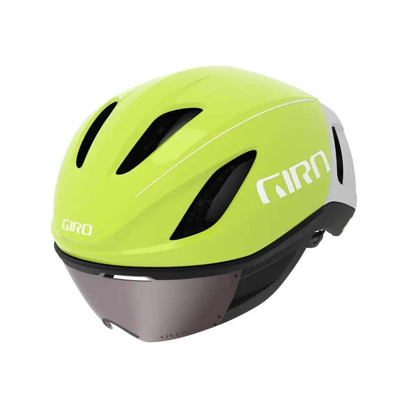 Giro Vanquish MIPS Aero Helmet - Matte Citron/White