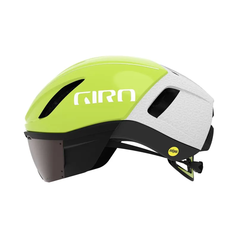 Giro Vanquish MIPS Aero Helmet - Matte Citron/White-1