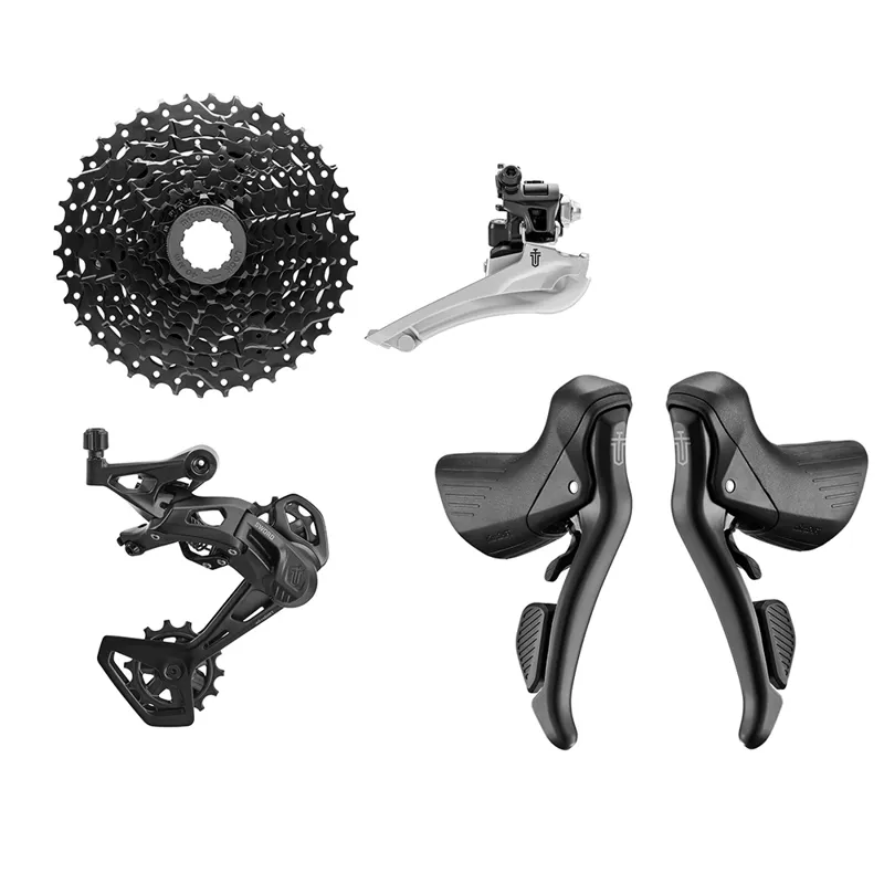 Microshift Sword PK-G7920 2x9 Speed 38T Gravel Groupset - Black
