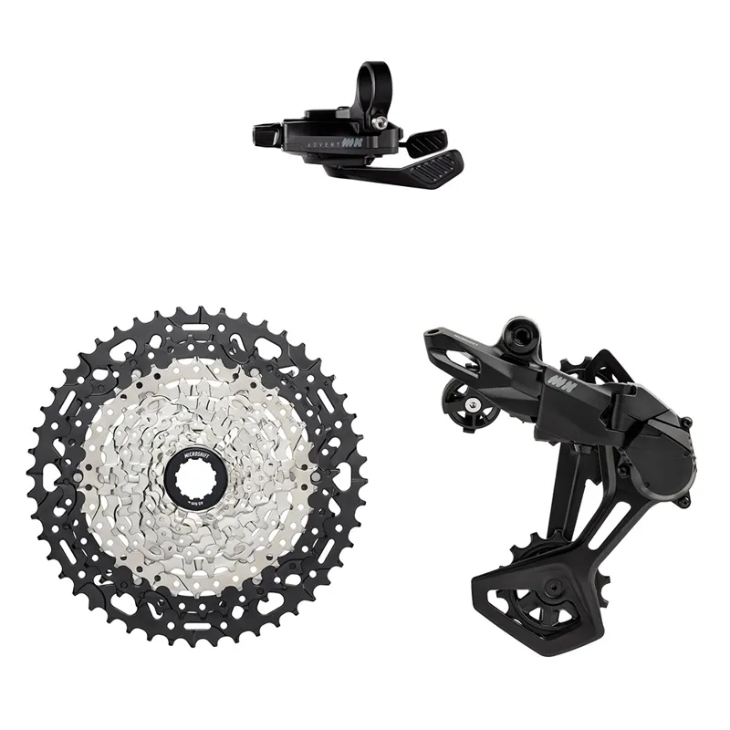 Microshift Advent MX PK-M7000 1x 10-Speed 11-48t HG Groupset - Black