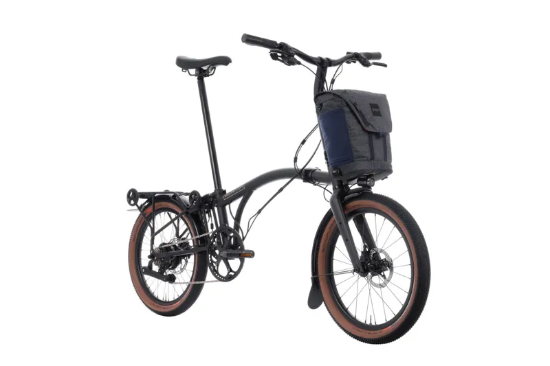 Brompton G Line 4 Speed SuperRoll Bar Control 2026 Electric Folding Bike - Black-1