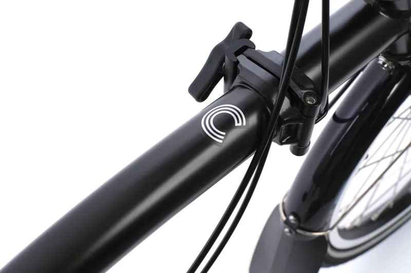 Brompton C Line 4 Speed High Bar 2026 Folding Bike  - Matt Black-3