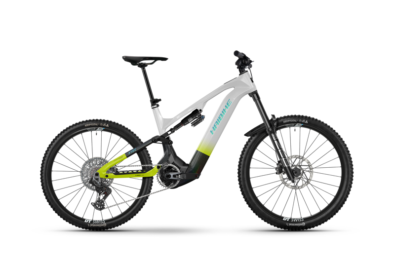 Haibike Hybe CF 11 27.5/29er 2026 Electric MTB - White/Black/Green