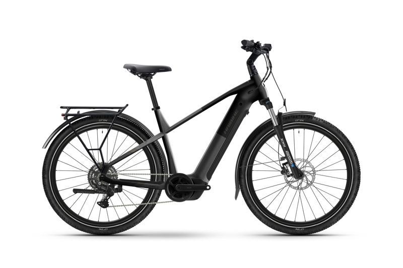 Haibike Trekking 3 Crossbar 2026 Electric Hybrid Bike - Silver/Stardust