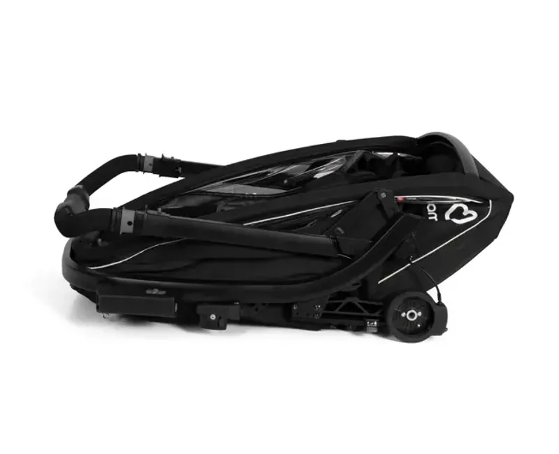 Hamax Breeze One Single Seat Child Bicycle Trailer - Black-5