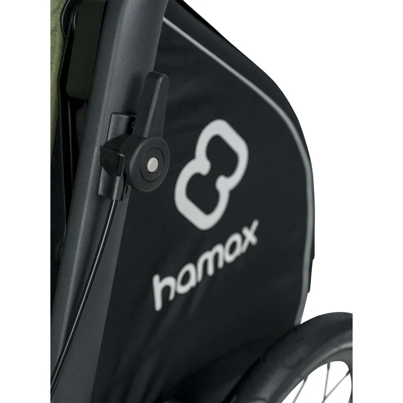 Hamax Pluto Dog Trailer For Medium Sized Dogs - Green-8