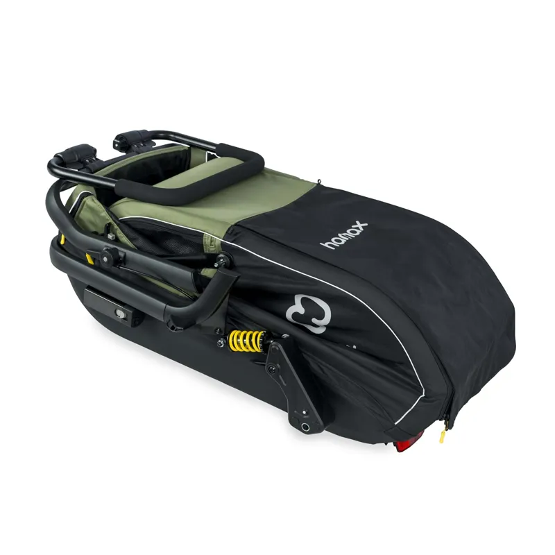 Hamax Pluto Dog Trailer For Medium Sized Dogs - Green-6