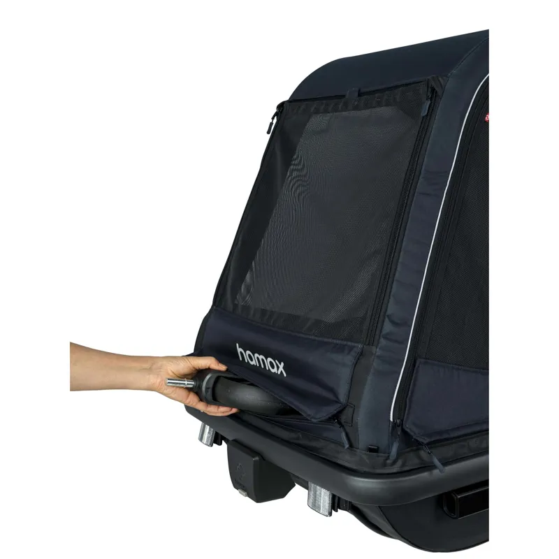 Hamax Pluto Dog Trailer For Large Sized Dogs - Navy-8