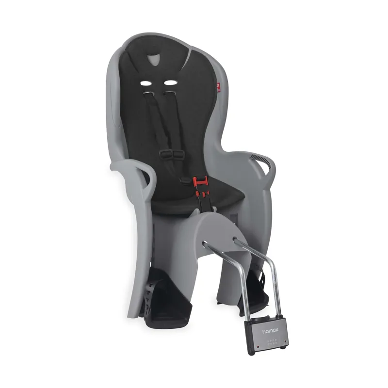 Hamax Kiss Medium Frame Mounted Rear Child Seat - Grey/Black