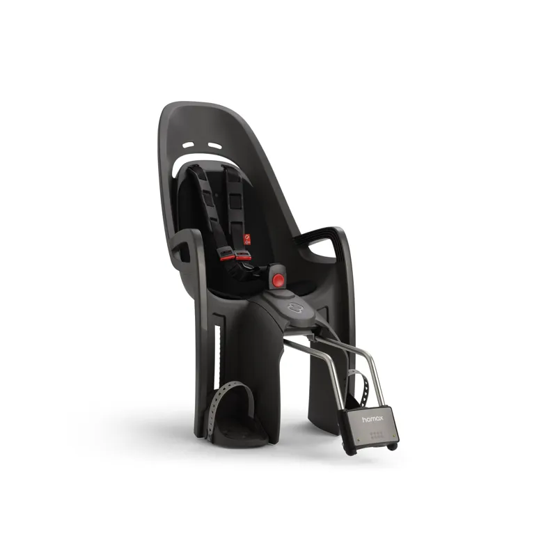 Hamax Zenith Frame Mounted Rear Child Seat - Grey/Black