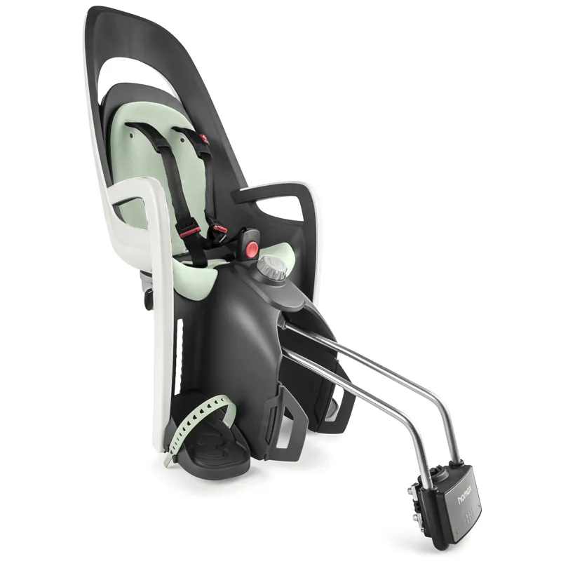 Hamax Caress Frame Mounted Rear Child Seat - White/Mint
