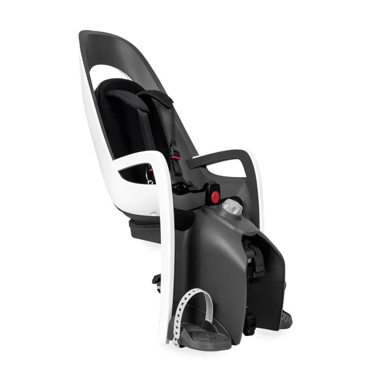 Hamax Caress Rack Mounted Child Seat W/ Carrier Adapter - White/Black