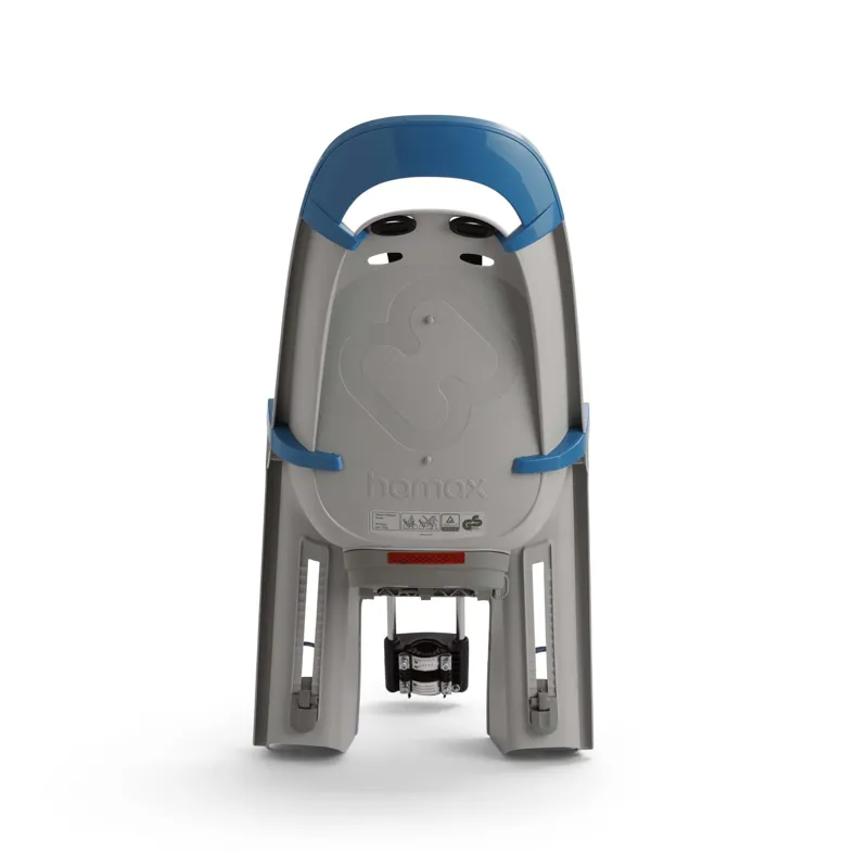 Hamax Amaze Frame Mounted Child Seat W/ Lockable Bracket - Grey/Petrol-2