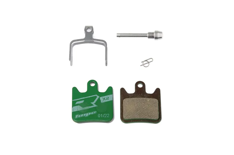Hope E4 Disc Brake Pads - Racing Organic Compound - E4 - Green