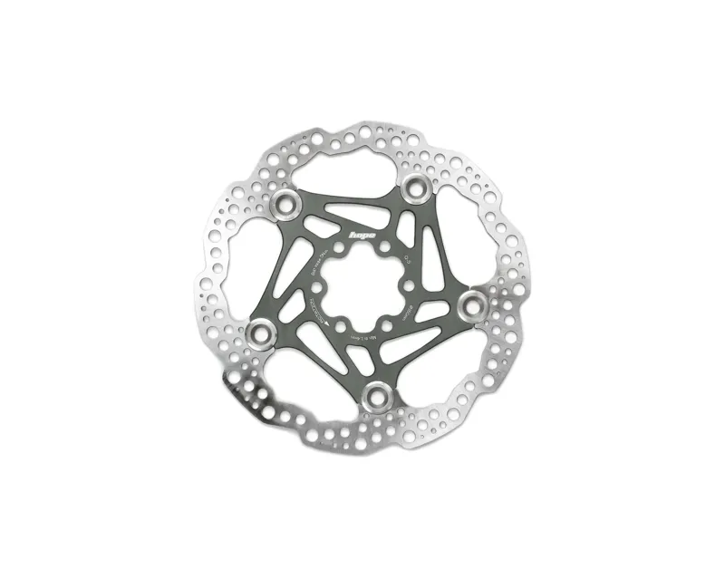 Hope Floating 6 Bolt Disc Brake Rotor - 185mm - Smoke