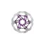 Hope Floating 6 Bolt Disc Brake Rotor - 185mm - Purple