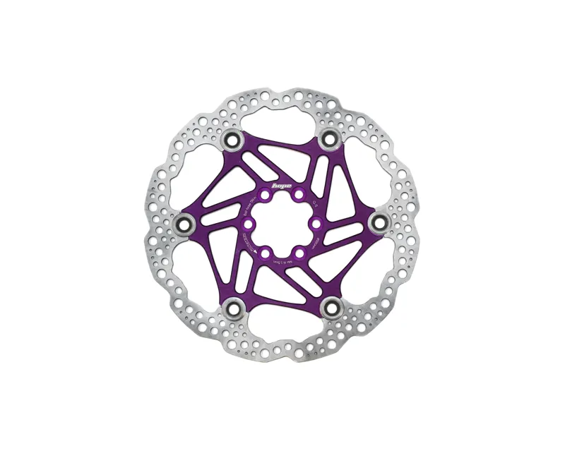 Hope Floating 6 Bolt Disc Brake Rotor - 220mm - Purple