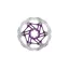  Hope Universal - 6 Bolt - 220mm Floating Disc Brake Rotor - Purple