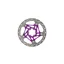 Hope Road 6 Bolt Floating Disc Brake Rotor - 140mm - Purple