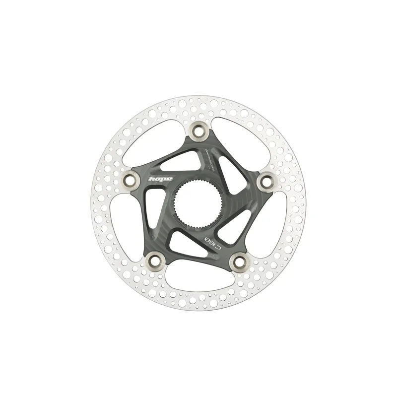 Hope RX Centrelock Road Floating Disc Brake Rotor - Smoke