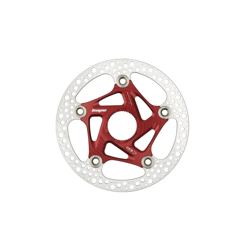 Hope RX Centrelock Road Floating Disc Brake Rotor - Red