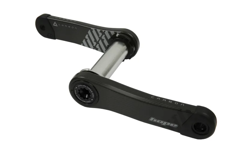 Hope Standard 73mm Wide Carbon MTB Crankset - Black