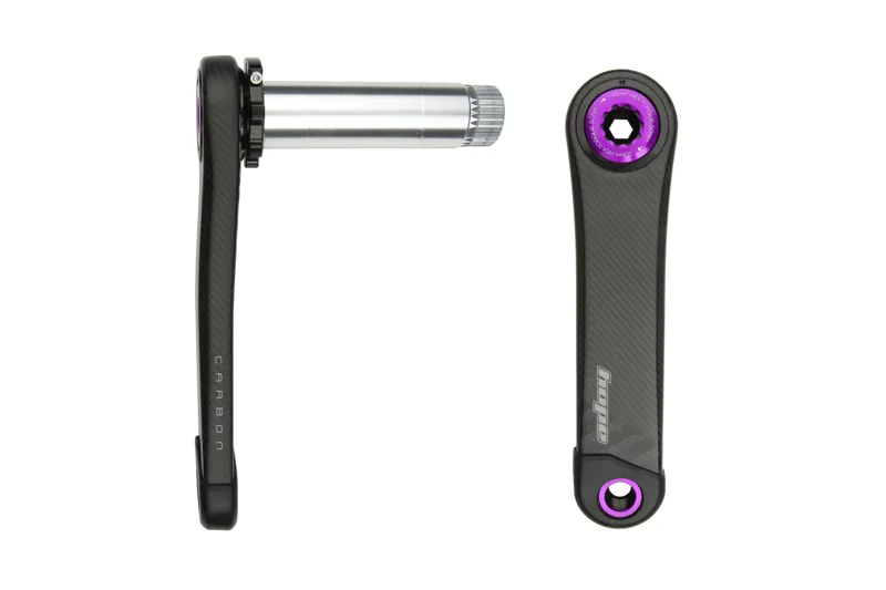 Hope RX Wide 68mm Carbon Gravel Bike Crankset - Black/Purple