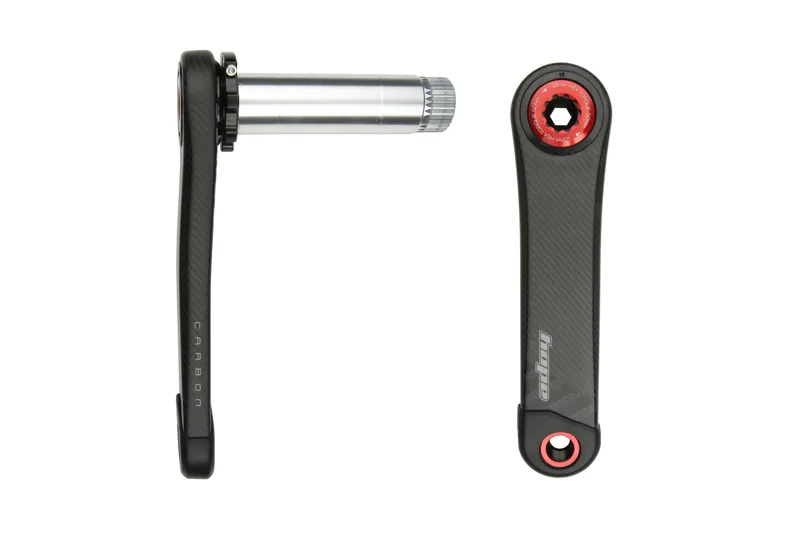 Hope RX Wide 68mm Carbon Gravel Bike Crankset - Black/Red