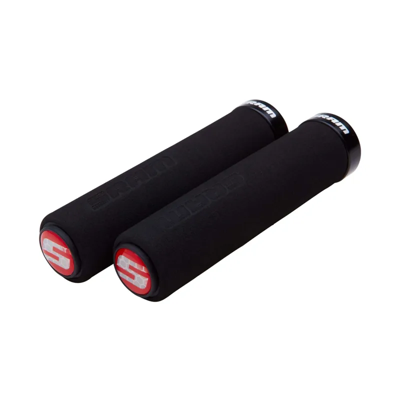 Sram Foam 129mm Single Clamp + End Plugs Locking Grips - Black