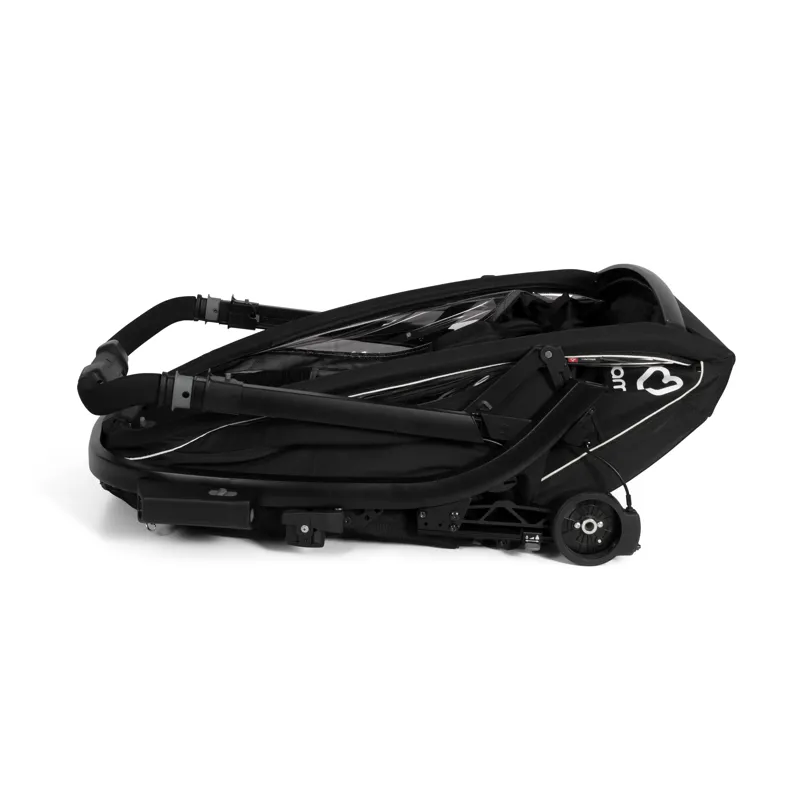 Hamax Breeze 2 Seat Child Bicycle Trailer - Black-5